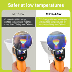 GU5.3 LED 4,5 W MR16 topla bela žarnica, 12 V, 663 lm, 3000 K, 6 kos