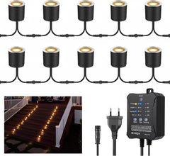 AROTELICHT Vgradne zunanje LED točkovne svetilke – komplet 10 kosov