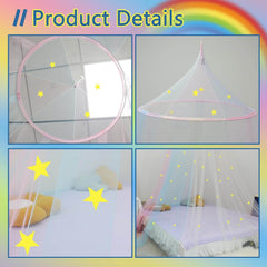 Otroški Baldahin za Otroško Posteljo in Enoposteljno Posteljo