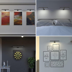 Brezžična LED stenska svetilka z daljincem