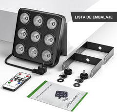 5 W RGBW LED Stenska Luč z daljinskim upravljanjem