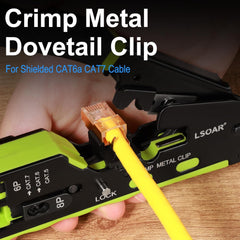 Mrežno orodje za stiskanje RJ45 priključkov z dodatki