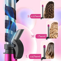 Samodejni kodralnik las 3-v-1 s keramično prevleko