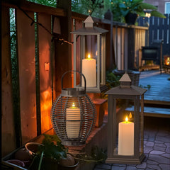 LED sveče z upravljalnikom in časovnikom XL