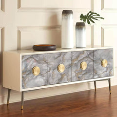 DKTIE marmorna prosojna okenska folija – 90 × 200 cm (komplet 4 kosi)