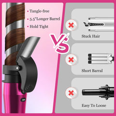 Samodejni kodralnik las 3-v-1 s keramično prevleko