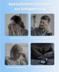 BOB AND BRAD masažer za oči s toplotno in hladilno terapijo in glasbo