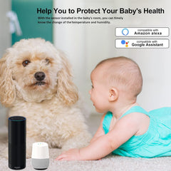 COMBOSS Pametni WiFi higrometer in termometer – komplet 4 senzorjev