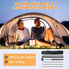 80" Prenosno Projekcijsko Platno s Stojalom - 4K HD 16:9