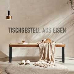 Komplet 2 kovinskih pohištvenih nog trapezne oblike