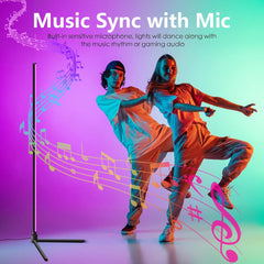 Pametna RGB stoječa svetilka s funkcijo glasbenega sinhroniziranja