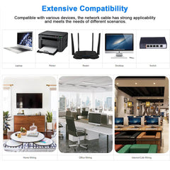 SOIBKE ploščati omrežni Ethernet kabel - 50 m