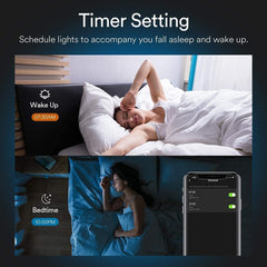 85mm RGBW LED pametna vgradna svetilka 5W, 4 kosi