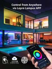 LEPRO Pametni RGB LED Trak Združljiv z Alexa in Google Home - 10 m