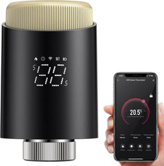 Pametni WiFi Termostat za Radiatorje Združljiv z Alexo in Google Home