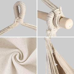 AGILITY bombažna viseča mreža za notranjo in zunanjo uporabo