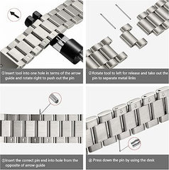 Kovinski pašček za uro Apple Watch Ultra - Titan