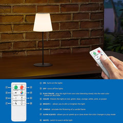 Solarna LED Namizna Luč za Zunanjo in Notranjo Uporabo