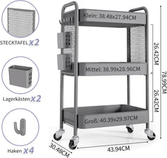 URACKIFY večnamenski voziček za shranjevanje