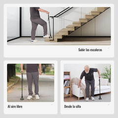 CAREBODA zložljiva sprehajalna palica z nastavljivo višino