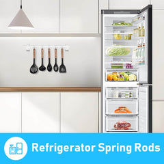 Večnamenska Nastavljiva Palica za Omare, Zavese, Hladilnik - 53-84 cm.