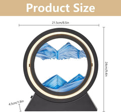 3D Premični Peščeni Art z LED Osvetlitvijo za Dom in Pisarno