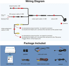 PARKVISION PRO vzvratna kamera s širokokotnim pogledom 170°