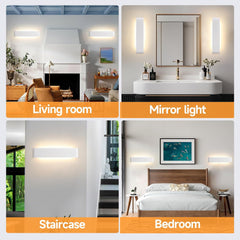 MILLE LUCCIOLE Stenska zatemnitvena LED svetilka - komplet 2 kosa