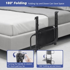 JAOGAUS nastavljiva posteljna opora z LED lučko za starejše osebe