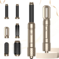 Set za oblikovanje las z zračno krtačo 6-v-1 z močjo 1000 W