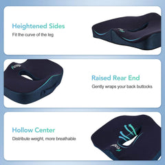 Ortopedska blazina iz spominske pene za udobje in lajšanje bolečin