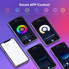 Pametna Wi-Fi žarnica E27 z glasovnim upravljanjem - 2 kosa