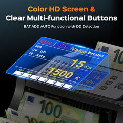 BONVOISIN električni števec bankovcev s preverjanjem pristnosti