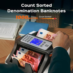 BONVOISIN električni števec bankovcev s preverjanjem pristnosti