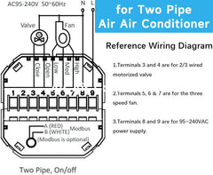 CASLANT Pametni WiFi termostat za ogrevanje ali klimatsko napravo z daljinskim upravljanjem in aplikacijo