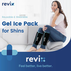 REVIX hladilni obliži za meča in golenico - komplet 2 gel oblog