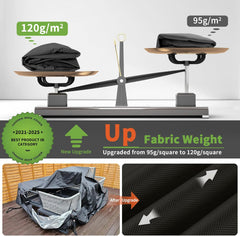 ENZENO Vodoodporna zaščitna prevleka za vrtno pohištvo - 250 × 210 × 90 cm