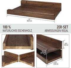 MODERNA "FLOATING" POLICA (OREH), 2 kosa