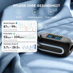 VIBEAT Bluetooth pulzni oksimeter z neprekinjim spremljanjem SpO₂
