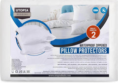 Set 2 Vodoodpornih Prevlek za Blazine z Zadrgo