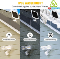 Sončni Reflektor za Zunanjo Uporabo z Gibljivim Senzorjem