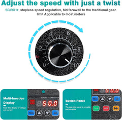 DEWIN Frekvenčni pretvornik 750 W - enofazni vhod / trifazni izhod