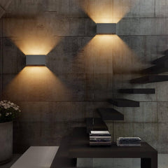 18 W LED Zunanje Stenske Svetilke - (Komplet 2 Kosa)