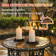 LED sveče z upravljalnikom in časovnikom XL