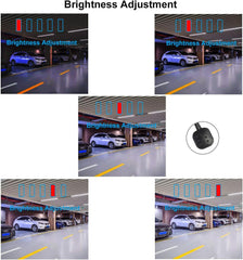 PARKVISION PRO vzvratna kamera s širokokotnim pogledom 170°