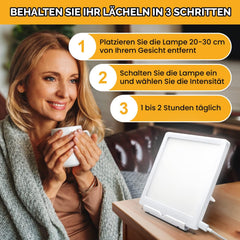 Kompaktna svetilka za svetlobno terapijo