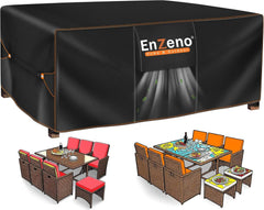 ENZENO vodoodporna zaščitna prevleka za vrtno pohištvo - 180 × 120 × 74 cm
