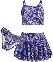 Dekliški Tridelni Bikini Set