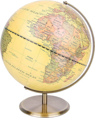 Antični Globus s Kovinskim Podstavkom