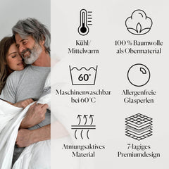 Obtežena Terapevtska Antistres Odeja - 135 x 200 cm, 7 kg